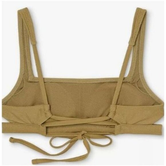 Xhilaration Bundle Juniors Bikini Top Army Green & Black Size XS/S - Picture 3 of 10